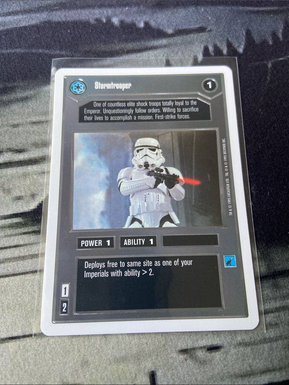 Stormtrooper 1995 Decipher Star Wars Customizable Card Game (SWCCG)